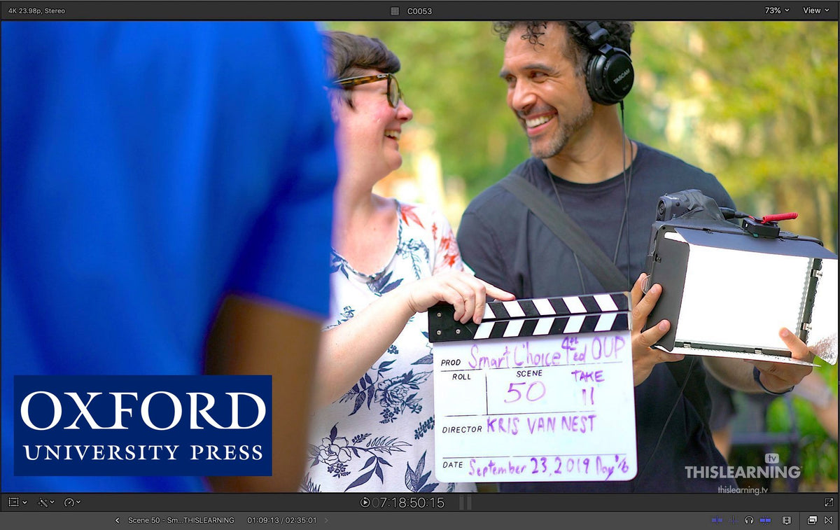 Filming Smart Choice 4e With Oxford University Press – New Client Welc ...