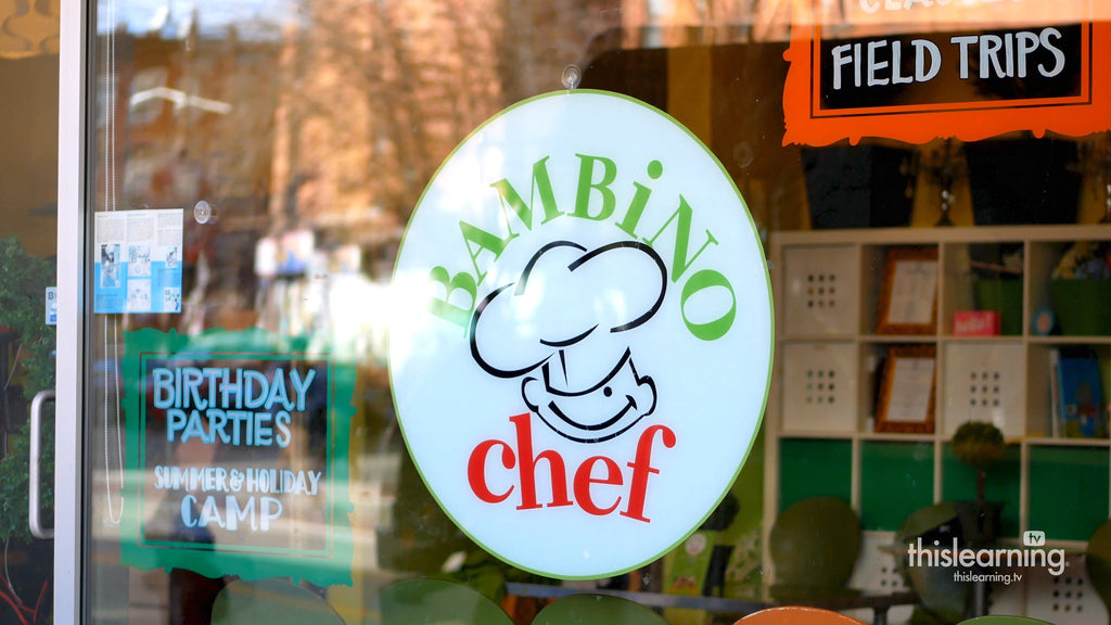 Rene Teaches Healthy Food Fun at Bambino Chef