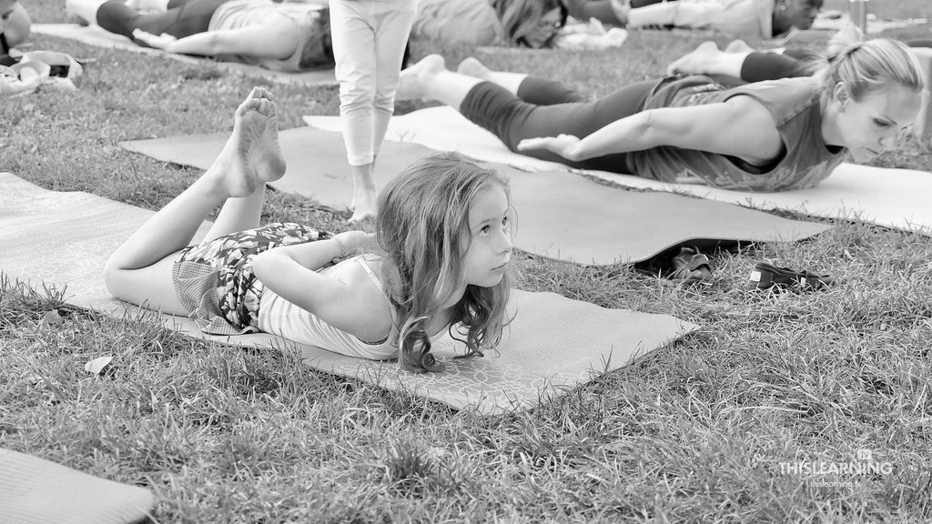 Families & Friends Do Yoga After Tuesdays Together