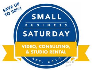 Small Business Saturday SALE! (Until Nov 24th, 2018)