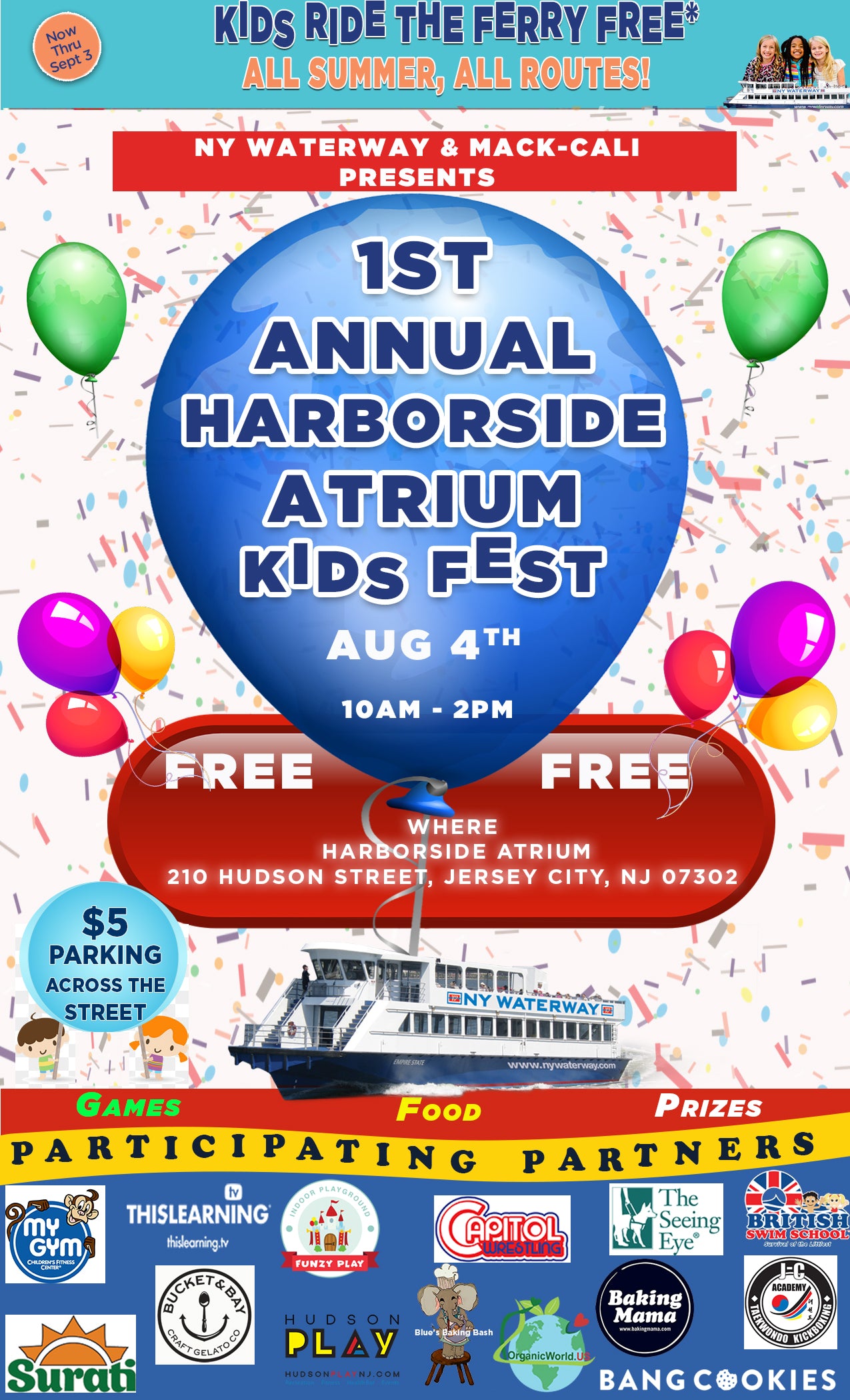 Harborside Kids Fest 2018 (FREE)