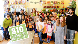 Sandwiches For Shelters w/ Bambino Chef